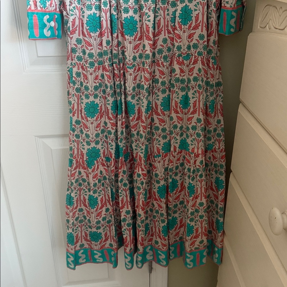 Marea By Liz Joy Flounce Shirt Dress Size S - Picture 11 of 12